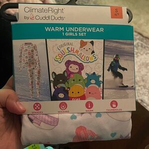 ClimateRight by cuddlDuds girls underwear set